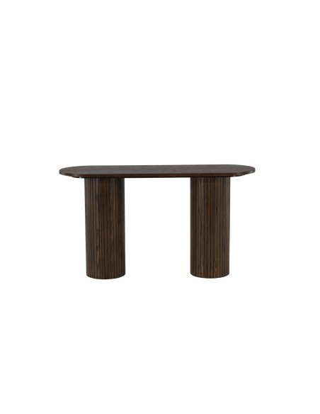Sidobord Bianca Console Table Bord, 130 × 40 cm, Mocca