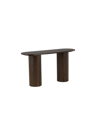 Sidobord Bianca Console Table Bord, 130 × 40 cm, Mocca