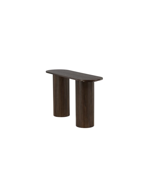 Sidobord Bianca Console Table Bord, 130 × 40 cm, Mocca