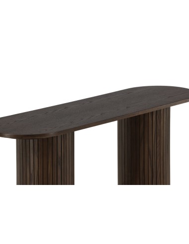 Sidobord Bianca Console Table Bord, 130 × 40 cm, Mocca