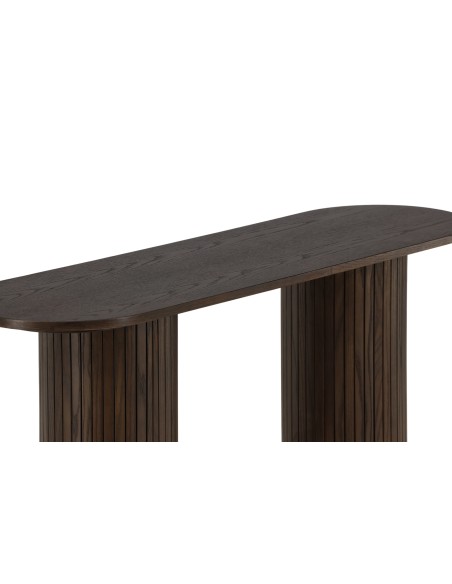 Sidobord Bianca Console Table Bord, 130 × 40 cm, Mocca
