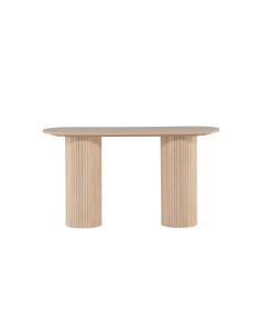 Sidobord Bianca Console Table Bord, 130 × 40 cm, Vitlaserad