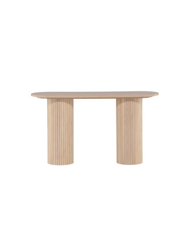 Sidobord Bianca Console Table Bord, 130 × 40 cm, Vitlaserad
