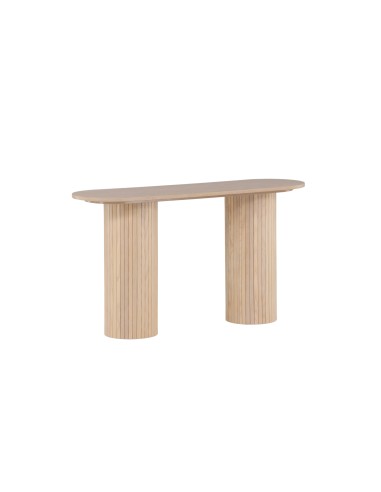 Sidobord Bianca Console Table Bord, 130 × 40 cm, Vitlaserad