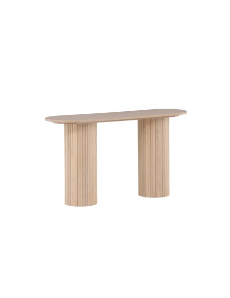 Sidobord Bianca Console Table Bord, 130 × 40 cm, Vitlaserad