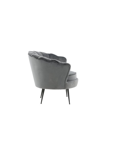 Fåtölj Calais, 83 × 77 cm, Dark Grey
