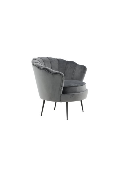 Fåtölj Calais, 83 × 77 cm, Dark Grey