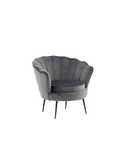 Fåtölj Calais, 83 × 77 cm, Dark Grey