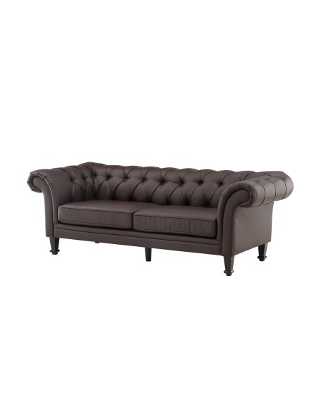 3-sitssoffa Ätran 3-Sits, Brun
