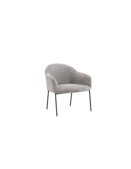 Fåtölj Catania, 85 × 80 cm, Light Grey