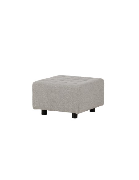 Fåtölj Bowie Puff, 51 × 51 cm, Light Grey