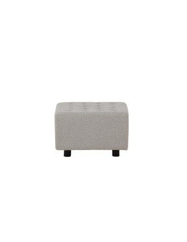 Fåtölj Bowie Puff, 51 × 51 cm, Light Grey