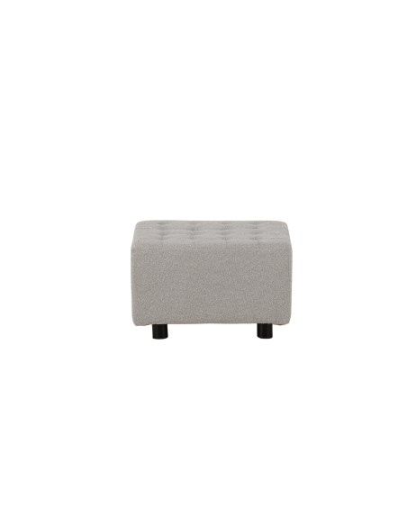 Fåtölj Bowie Puff, 51 × 51 cm, Light Grey