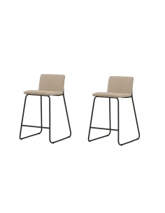 Barstol Bisbee, Beige/Svart