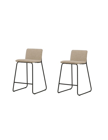 Barstol Bisbee, Beige/Svart