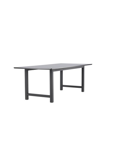 Matbord Count, 220 × 100 cm, Svart