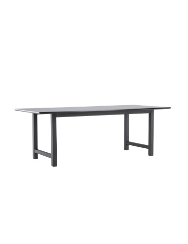 Matbord Count, 220 × 100 cm, Svart