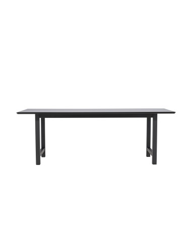 Matbord Count, 220 × 100 cm, Svart