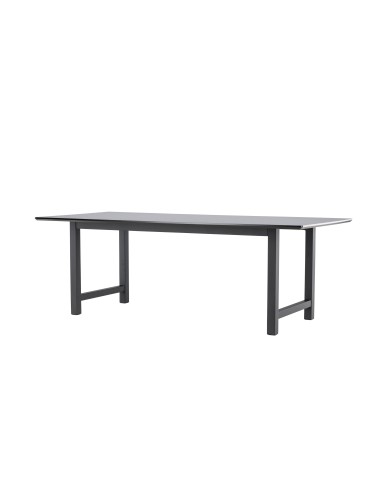 Matbord Count, 220 × 100 cm, Svart