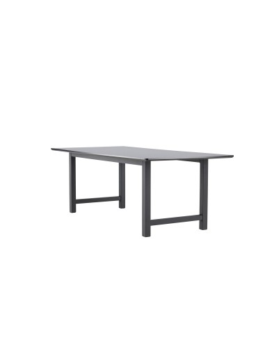 Matbord Count, 220 × 100 cm, Svart