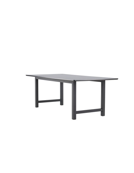 Matbord Count, 220 × 100 cm, Svart