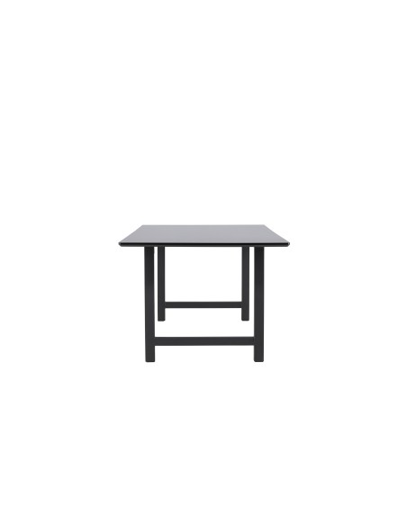 Matbord Count, 220 × 100 cm, Svart