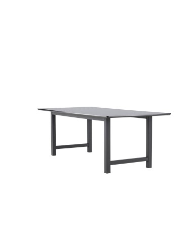 Matbord Count, 220 × 100 cm, Svart