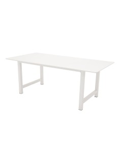 Matbord Count, 220 × 100 cm, Vit