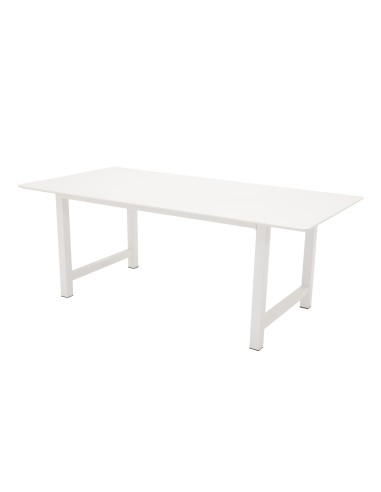 Matbord Count, 220 × 100 cm, Vit