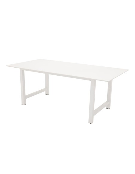 Matbord Count, 220 × 100 cm, Vit