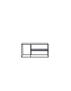 Soffbord Campinas, 60 × 90 cm, Svart