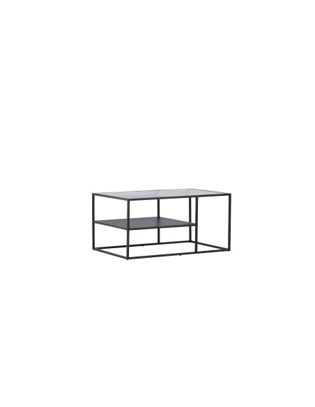 Soffbord Campinas, 60 × 90 cm, Svart