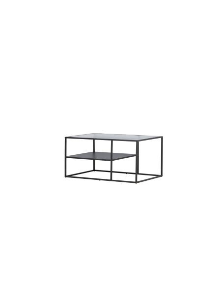 Soffbord Campinas, 60 × 90 cm, Svart