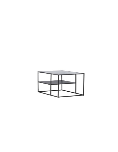 Soffbord Campinas, 60 × 90 cm, Svart