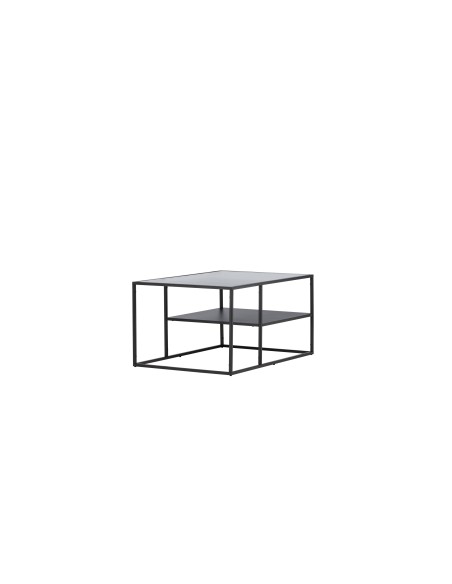 Soffbord Campinas, 60 × 90 cm, Svart