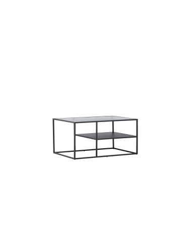 Soffbord Campinas, 60 × 90 cm, Svart