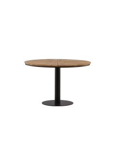 Runt matbord Croft, Ø120 cm, Svart