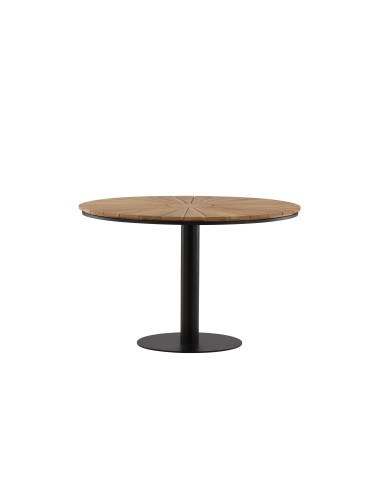 Runt matbord Croft, Ø120 cm, Svart