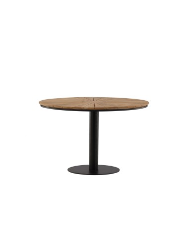 Runt matbord Croft, Ø120 cm, Svart