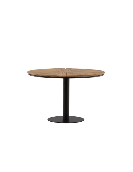 Runt matbord Croft, Ø120 cm, Svart