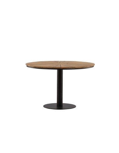 Runt matbord Croft, Ø120 cm, Svart