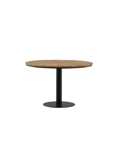 Runt matbord Croft, Ø120 cm, Svart