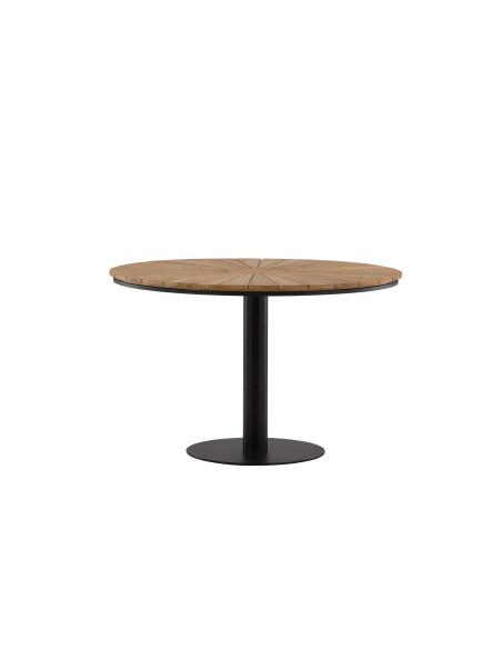Runt matbord Croft, Ø120 cm, Svart