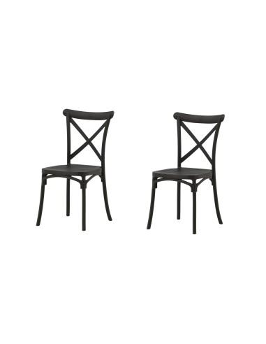 Matstol Crosett, Svart