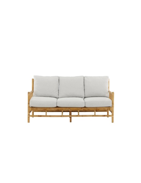 3-sitssoffa Cane 3-Sits, Natur