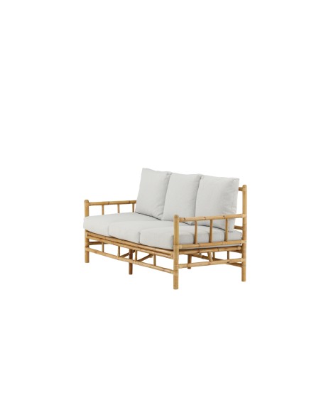 3-sitssoffa Cane 3-Sits, Natur