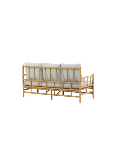 3-sitssoffa Cane 3-Sits, Natur
