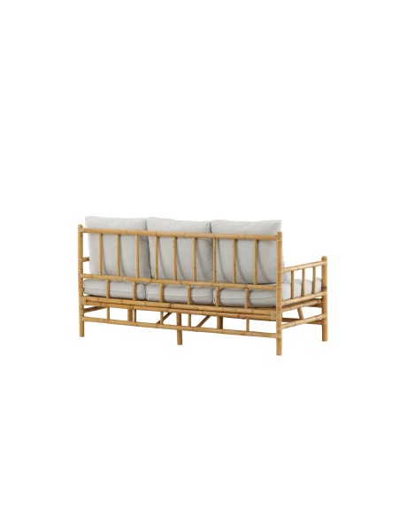 3-sitssoffa Cane 3-Sits, Natur