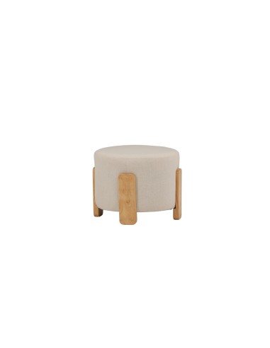 Fåtölj Coffey Ottoman, Vit