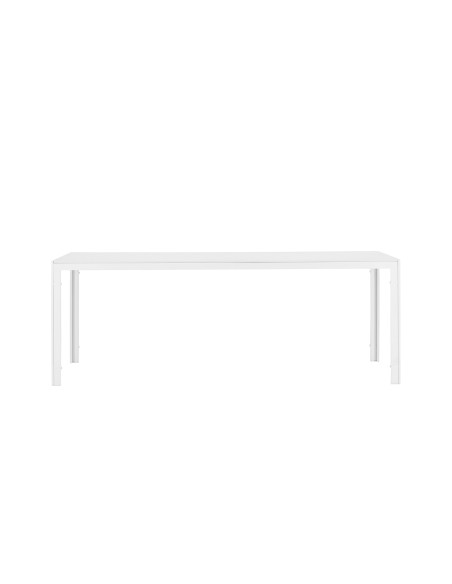 Matbord Break, 205 × 90 cm, Vit